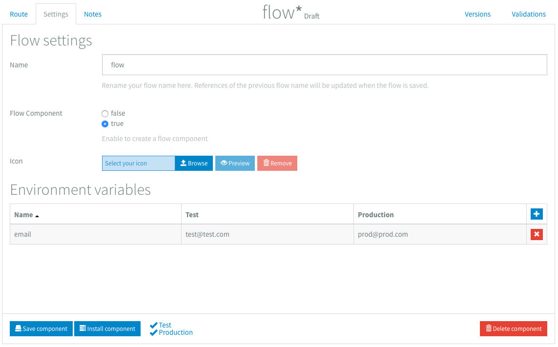 Flow Component Designer