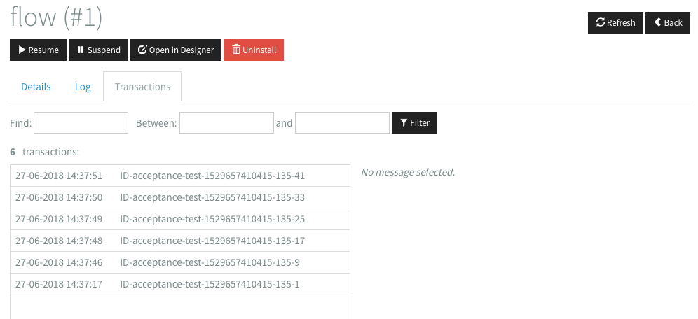 Flow tracing overview